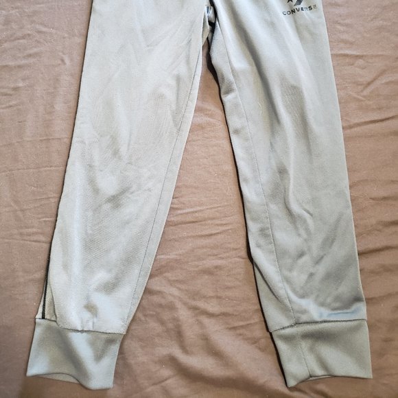 Converse Joggers Sweatpants Elastic Waistband Size 6 Kids 100% Polyester - Picture 3 of 4
